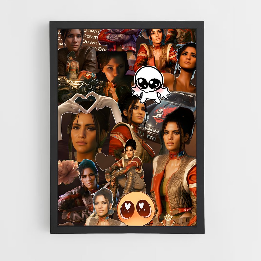 Poster Panam Adventure – affiche Cyberpunk (vue 2)